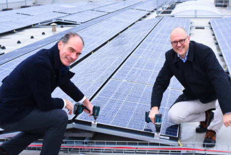 Zonnepanelen vergroenen cateraar Maison van den Boer uit Veghel