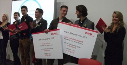 Studenten Bouw en Infra winnen Avans Afstudeerpijs 2013