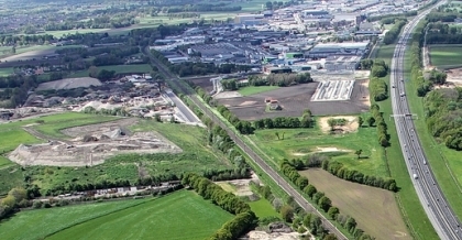 Plannen Railterminal Barneveld concreter