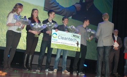 Team Auping wint Cleantech Battle 2015