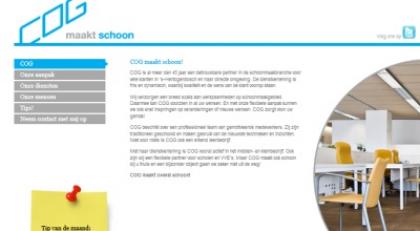 COG maakt schoon groeit door overname! - Lancering vernieuwde website & logo.