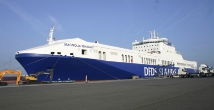 Twee grootste DFDS vrachtschepen komen naar Gent