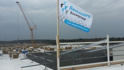 Diffutherm bereikt hoogste punt bouw op Kempisch Bedrijvenpark