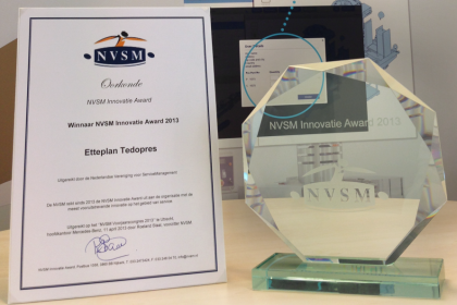 Etteplan | Tedopres wint NVSM Innovatie Award 