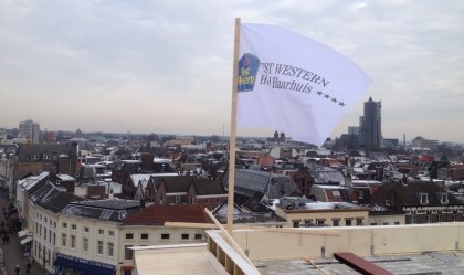 Bouw nieuwe vleugel Hotel Haarhuis bereikt hoogste punt