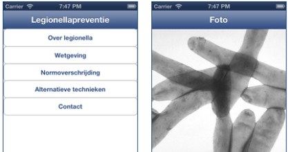 Hydroscope lanceert legionella-app