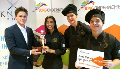 Messenschoonmaker winnaar onder jonge ondernemers