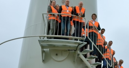 Kloosterboer en DELTA nemen eerste windturbine in gebruik