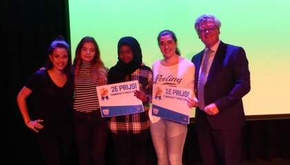 Succesvolle Community Week voor Koning Willem I College