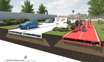 KWS Infra lanceert PlasticRoad