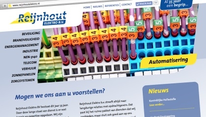 AM Creatie ontwikkelt nieuwe website Reijnhout Elektro