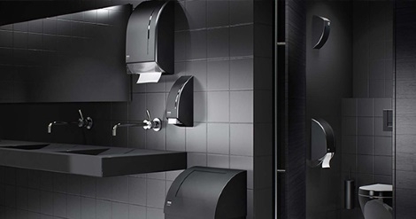 Duurzame toiletdispensers met oog voor design: Satino Black