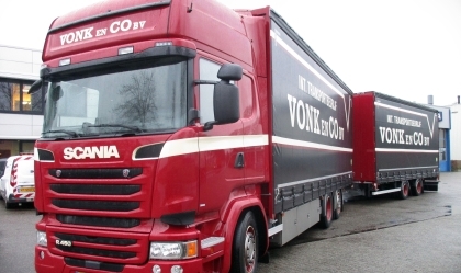 Nieuwe Scania volumecombi voor Vonk en Co