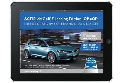 De Golf 7 Leasing Edition, exclusief bij Van Mossel