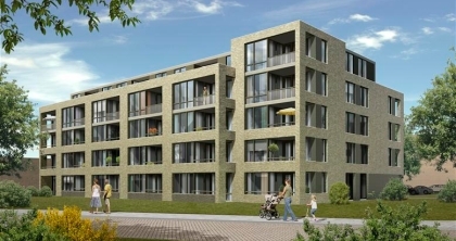 VPG Aluminium werkt aan appartementen in Tilburg