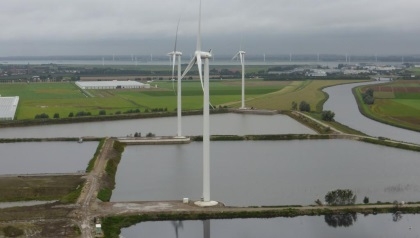 Windpark Nieuw Prinsenland officieel geopend