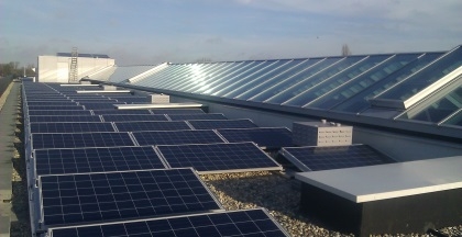 Dak vol met zonnepanelen bij Hof ’t Seijs te Middelburg